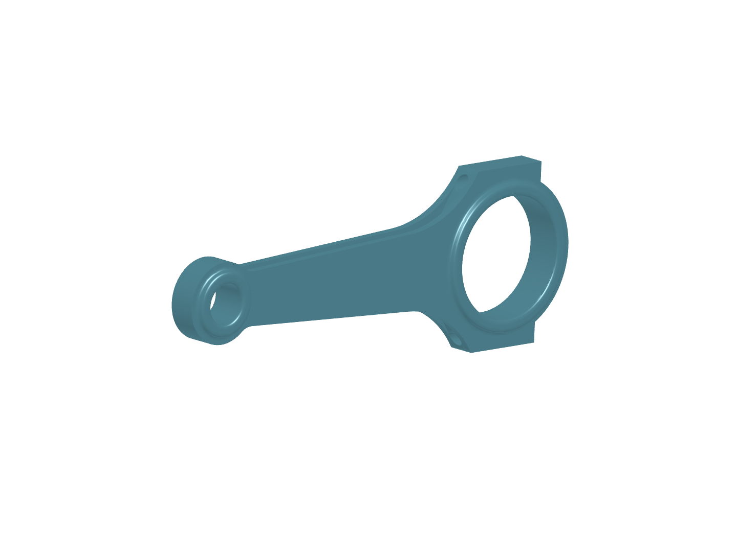 Tutorial-01: Connecting rod stress analysis image