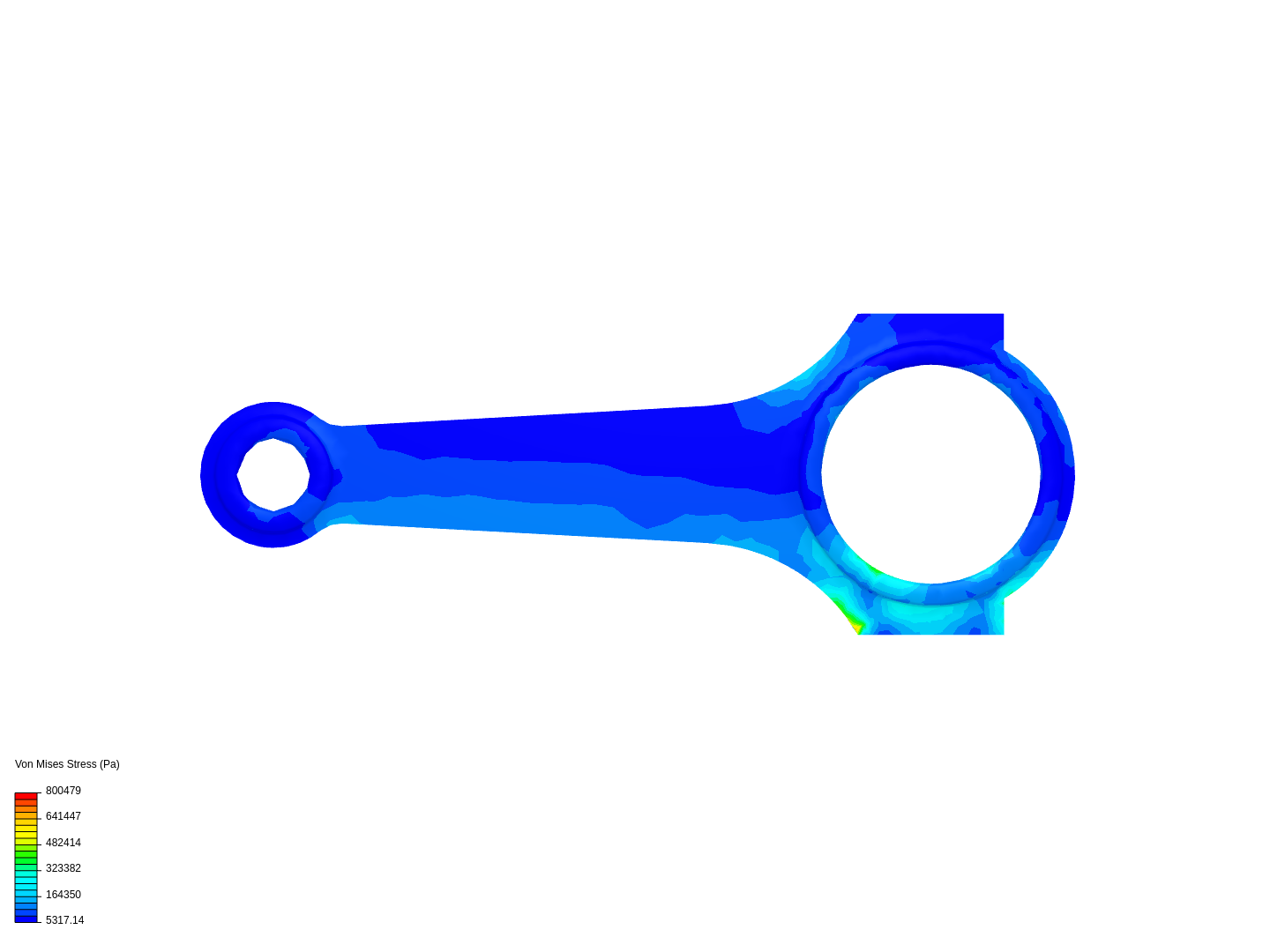 Tutorial 1: Connecting rod stress analysis image