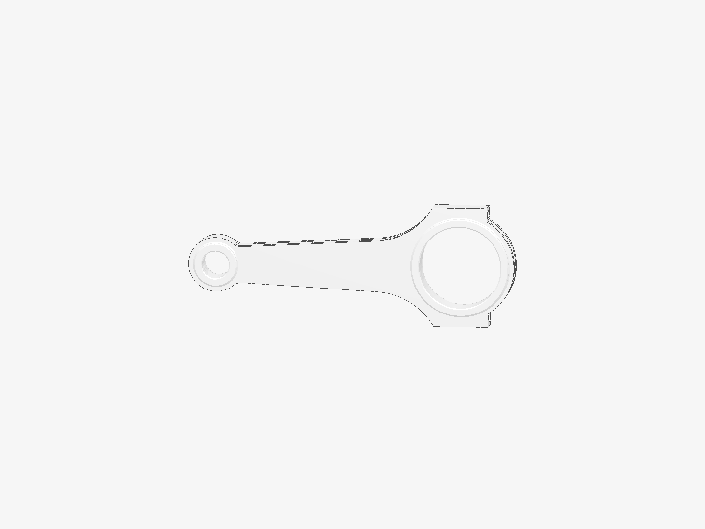 Tutorial 1: Connecting rod stress analysis image