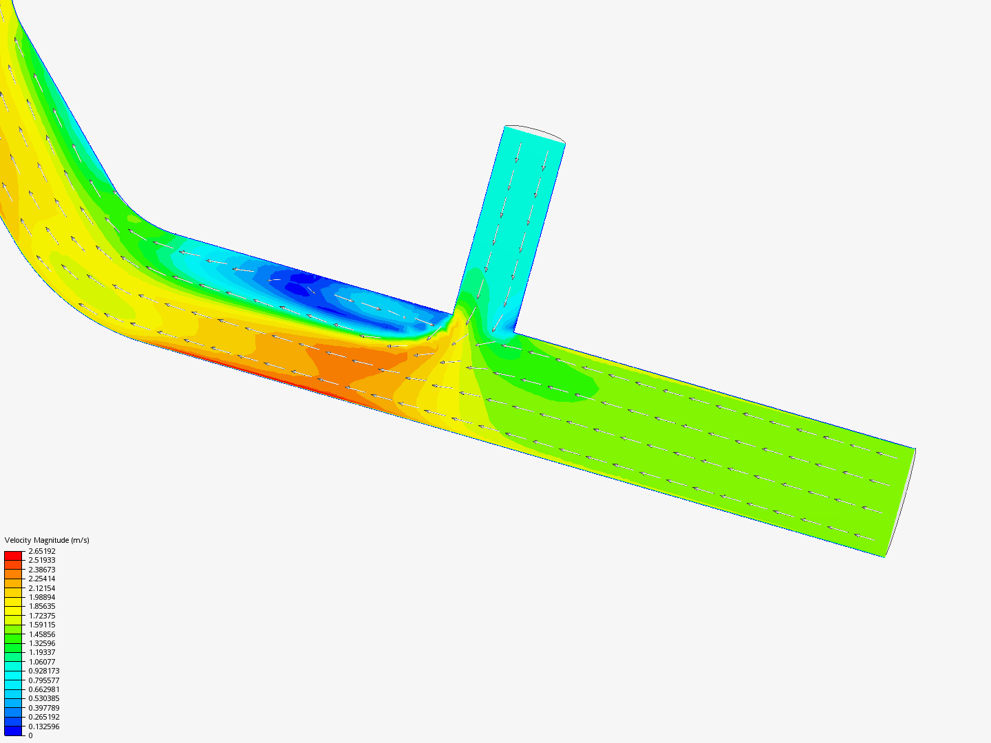 Tutorial 2: Pipe junction flow image