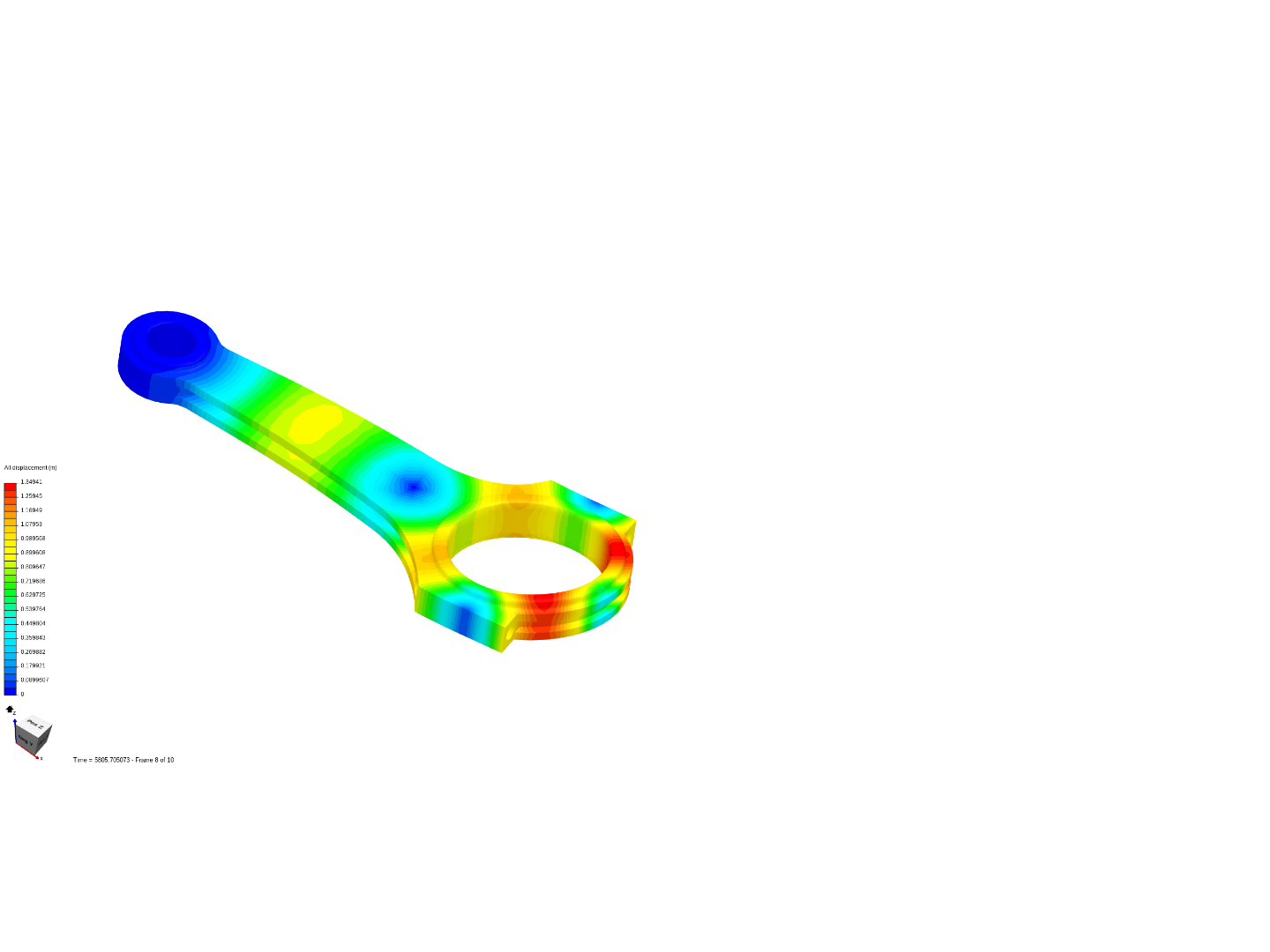 Tutorial 1: Connecting rod stress analysis image