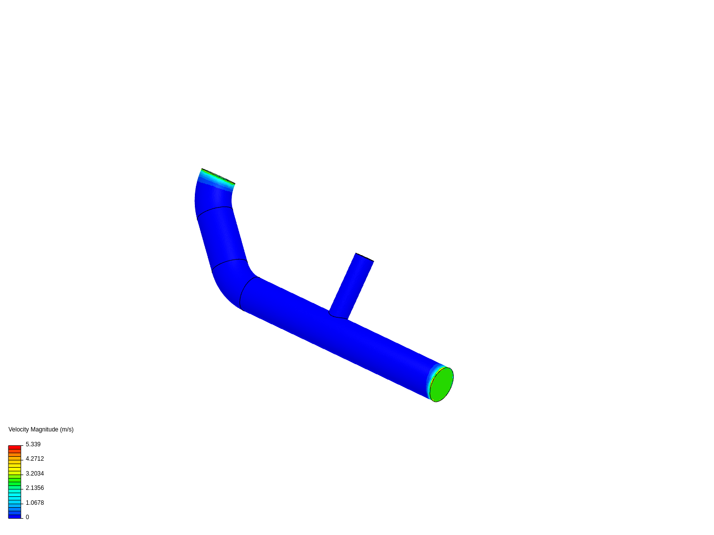 Tutorial 2: Pipe junction flow image