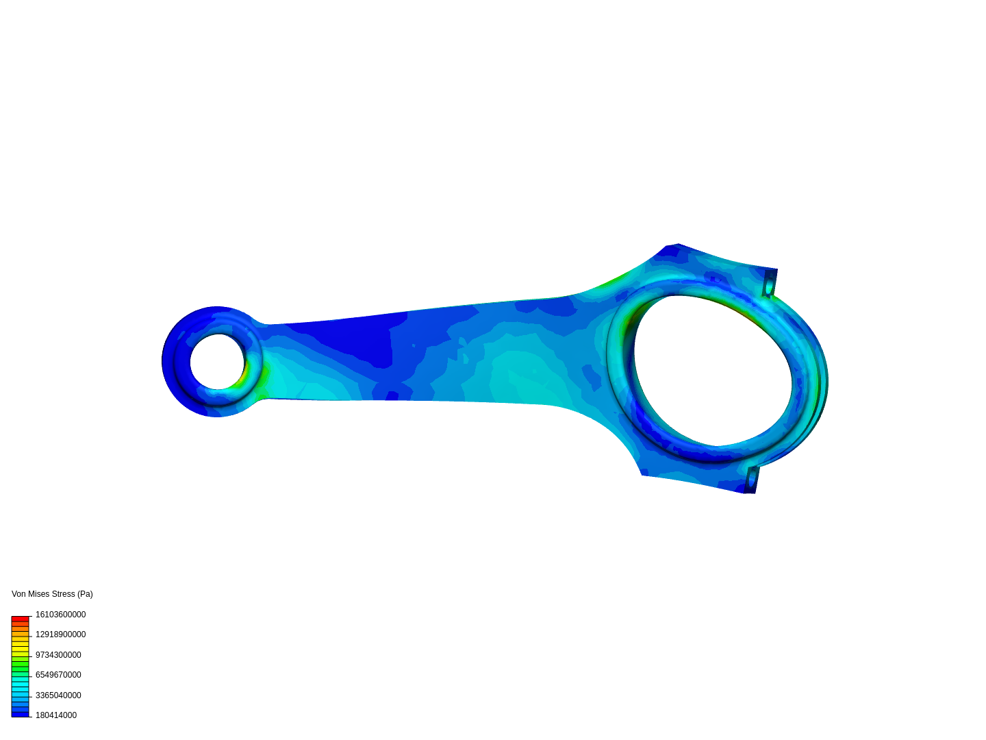 Tutorial 1: Connecting rod stress analysis image