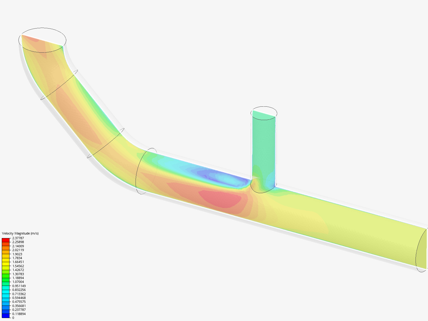 Tutorial: Pipe junction flow - Copy image