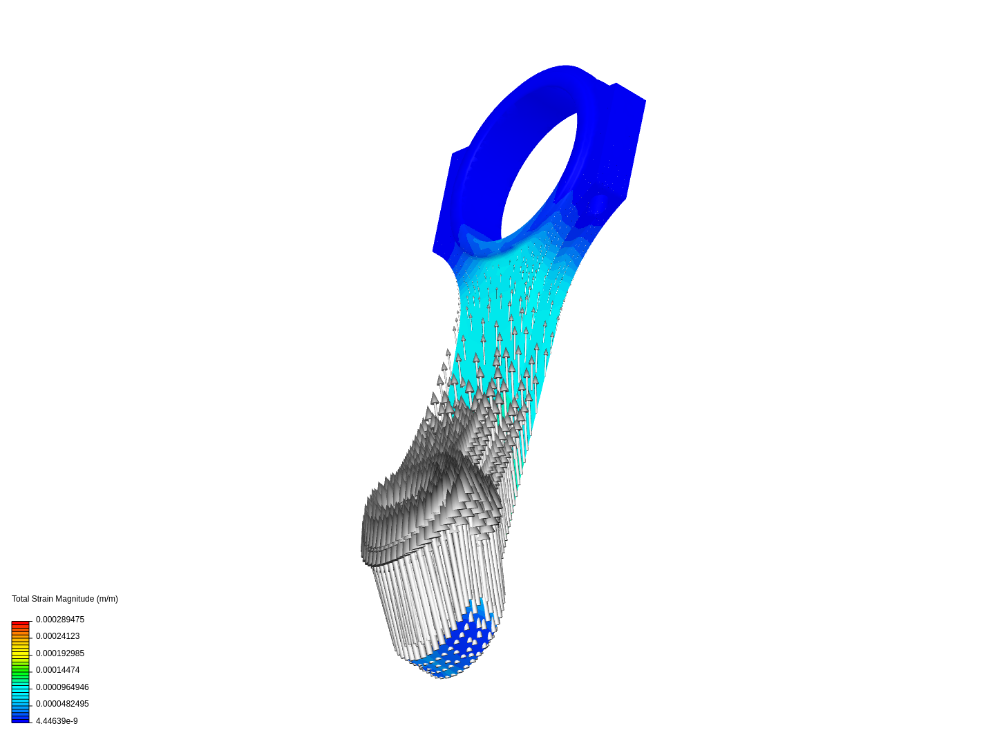 Tutorial 1: Connecting rod stress analysis image