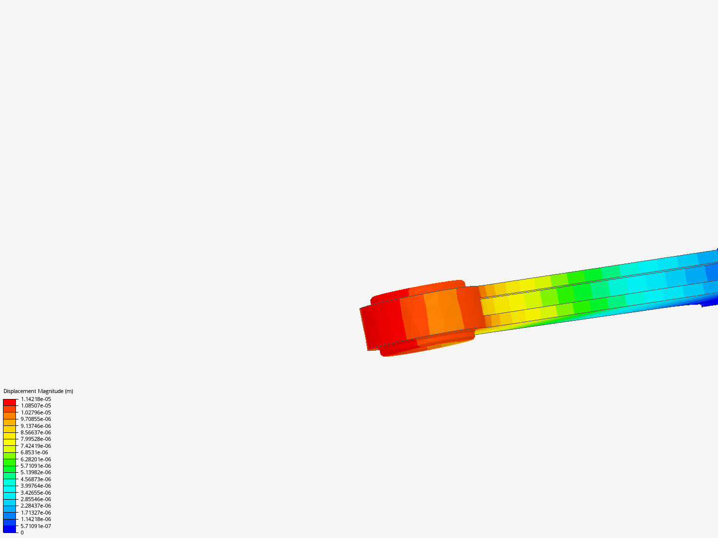 Connecting rod stress analysis image