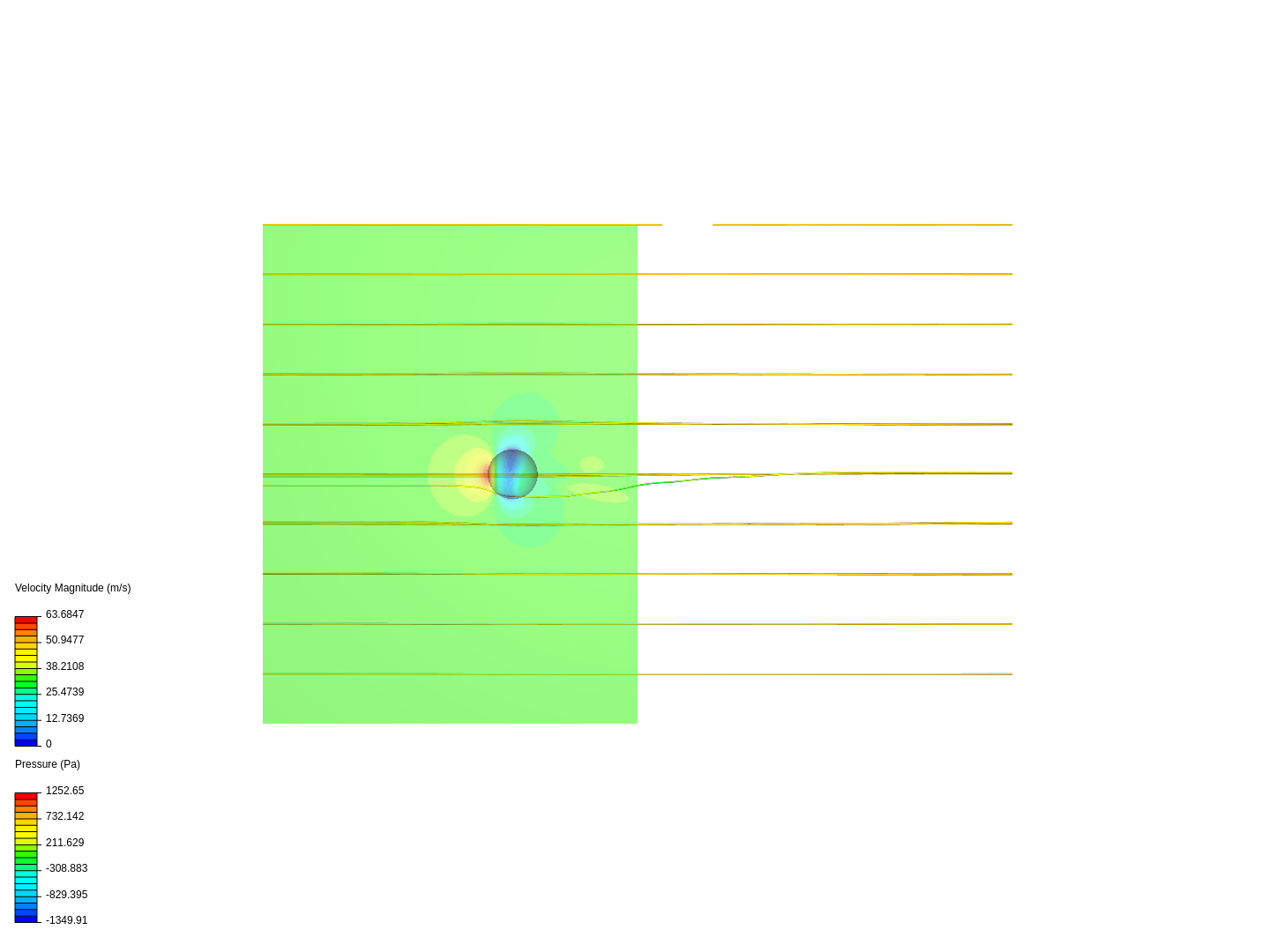 Airflow around a ball 2 image