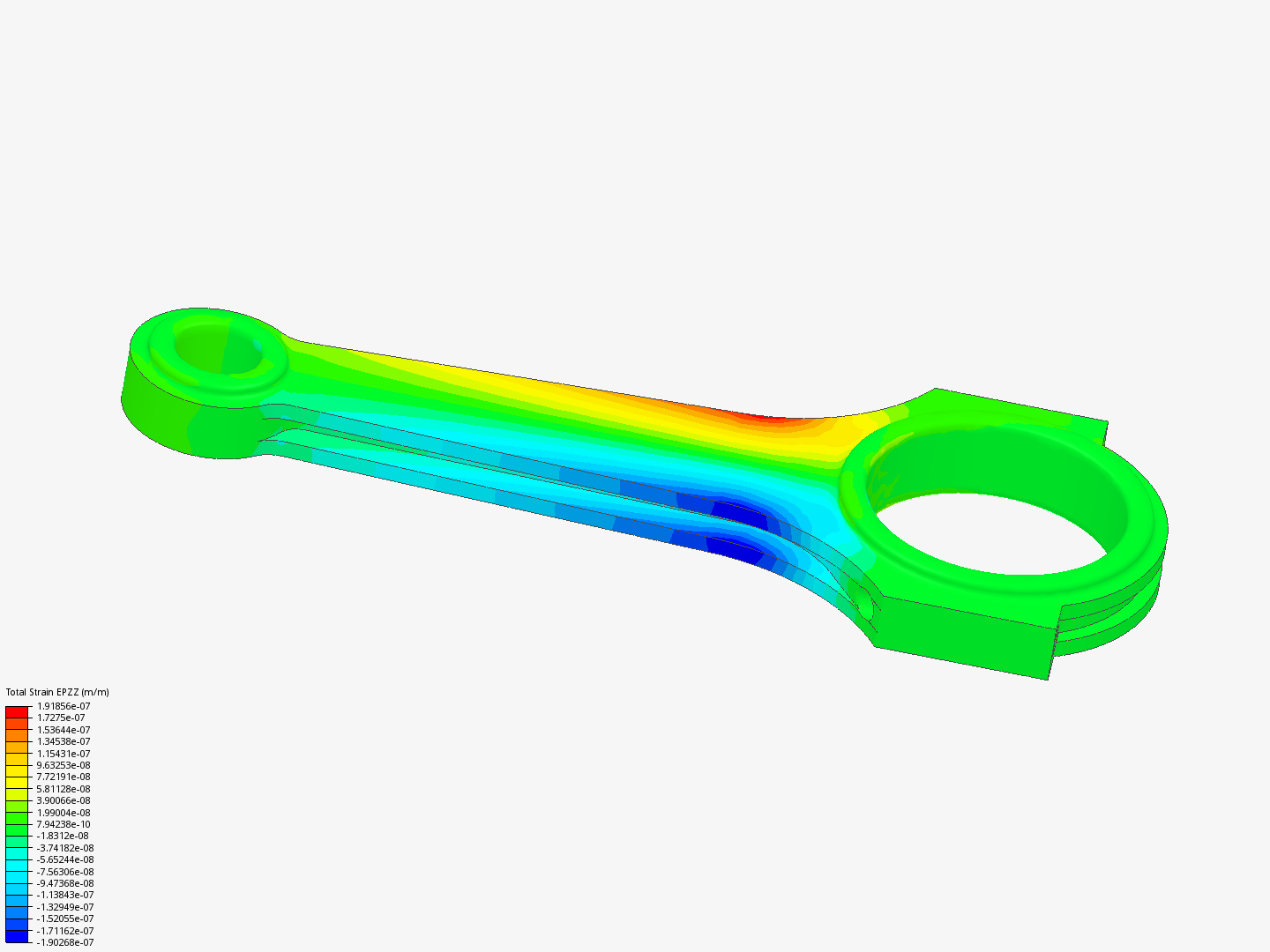 Tutorial 1: Connecting rod stress analysis image