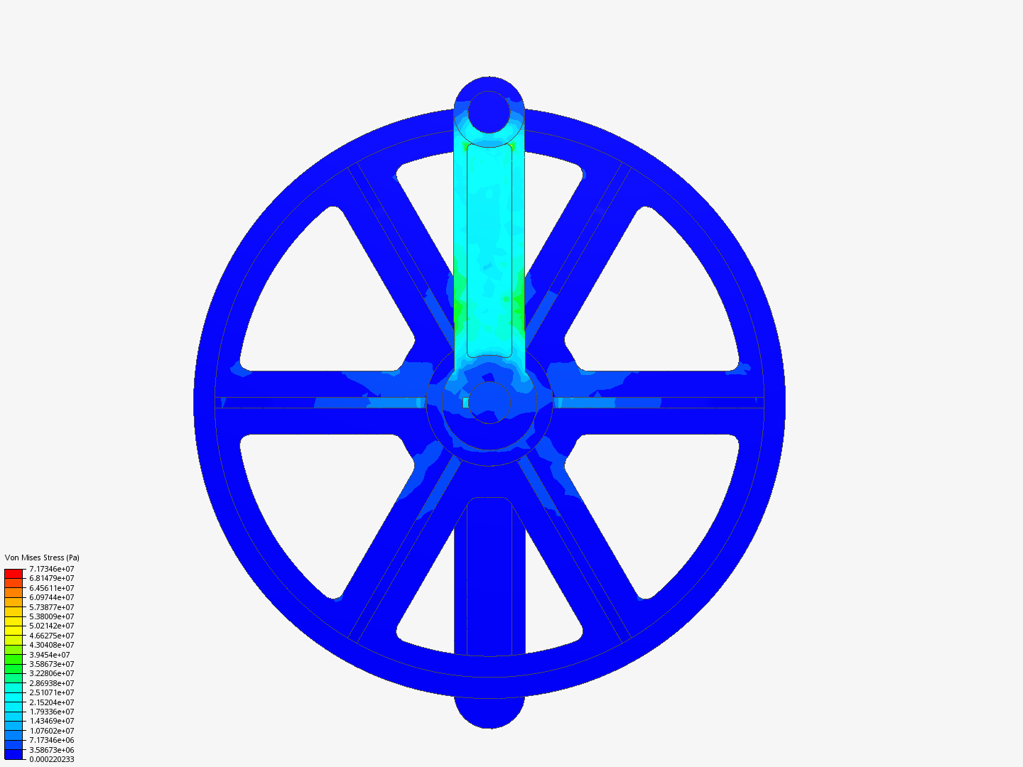 Simulation of a Crank Assembly BELTRAN image