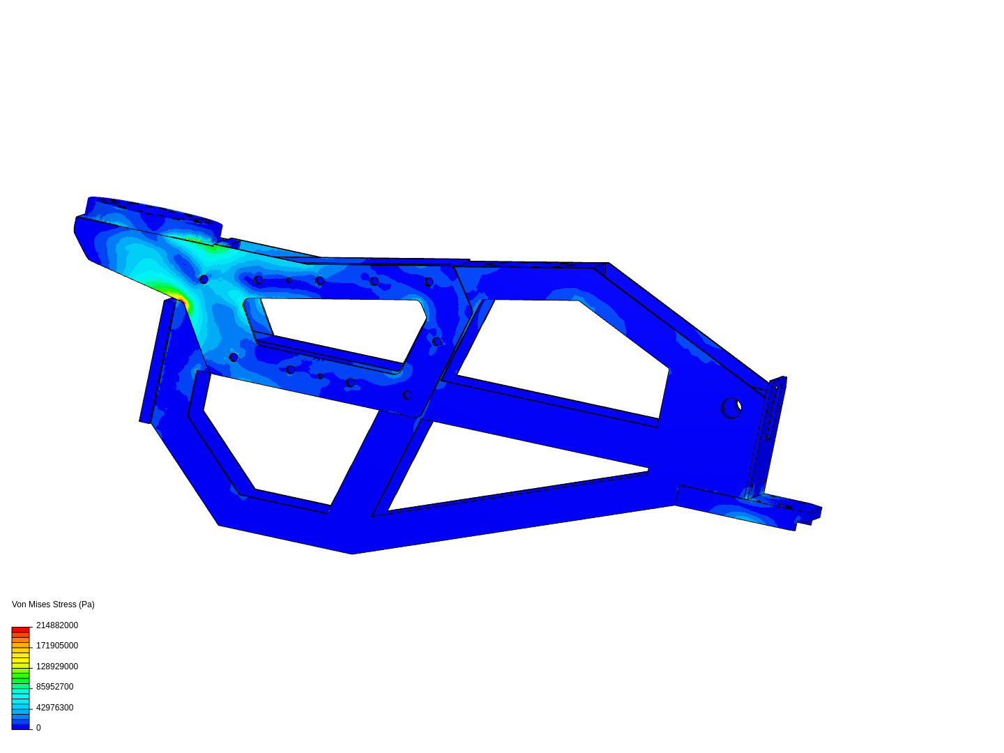 stress analysis 2200 frame image