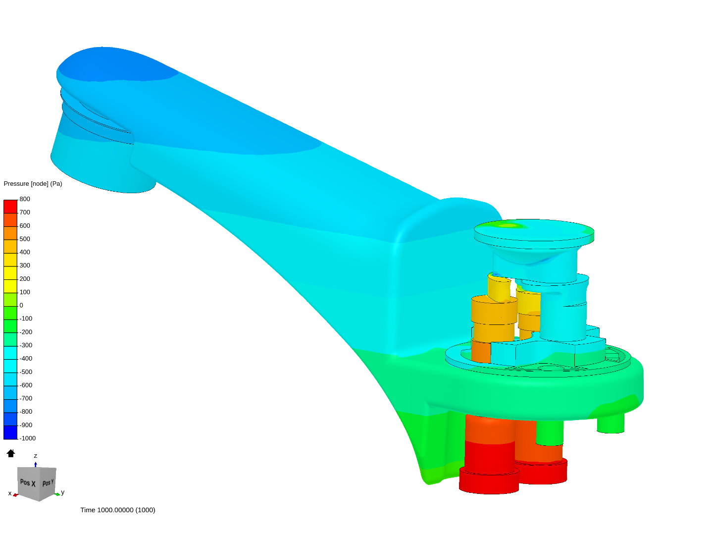 CFD of Mixer tap- water faucet image