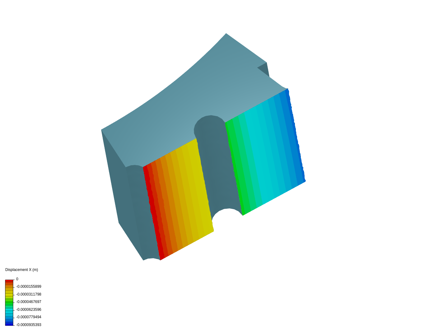 SIMULATION MODEL - 12-30 - HOLE FOR THERMAL CONTRACTION image