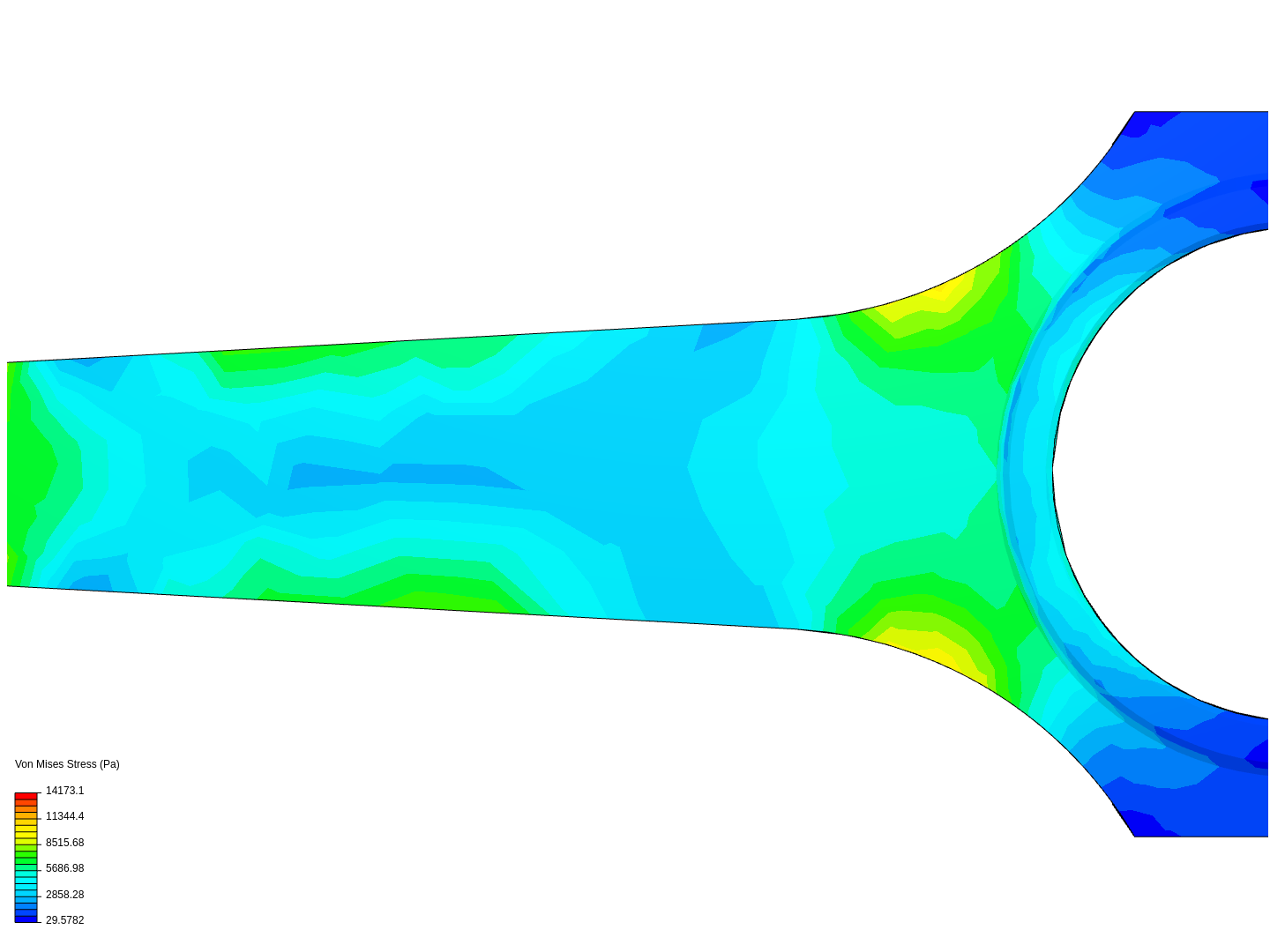 Tutorial 1: Connecting rod stress analysis by dputre | SimScale