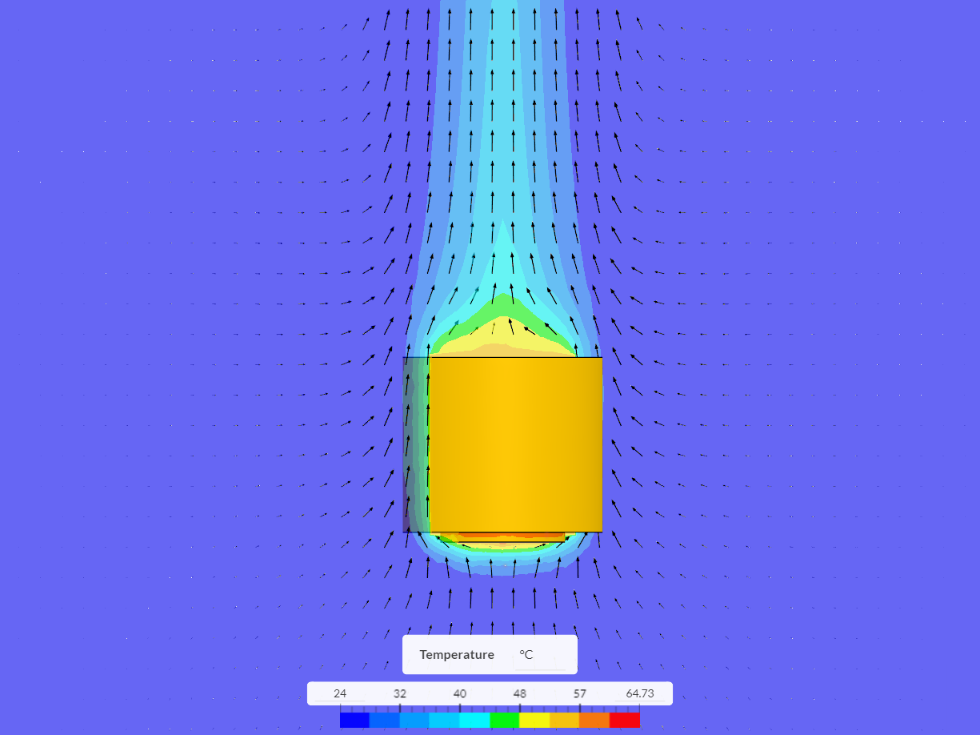 LED test image