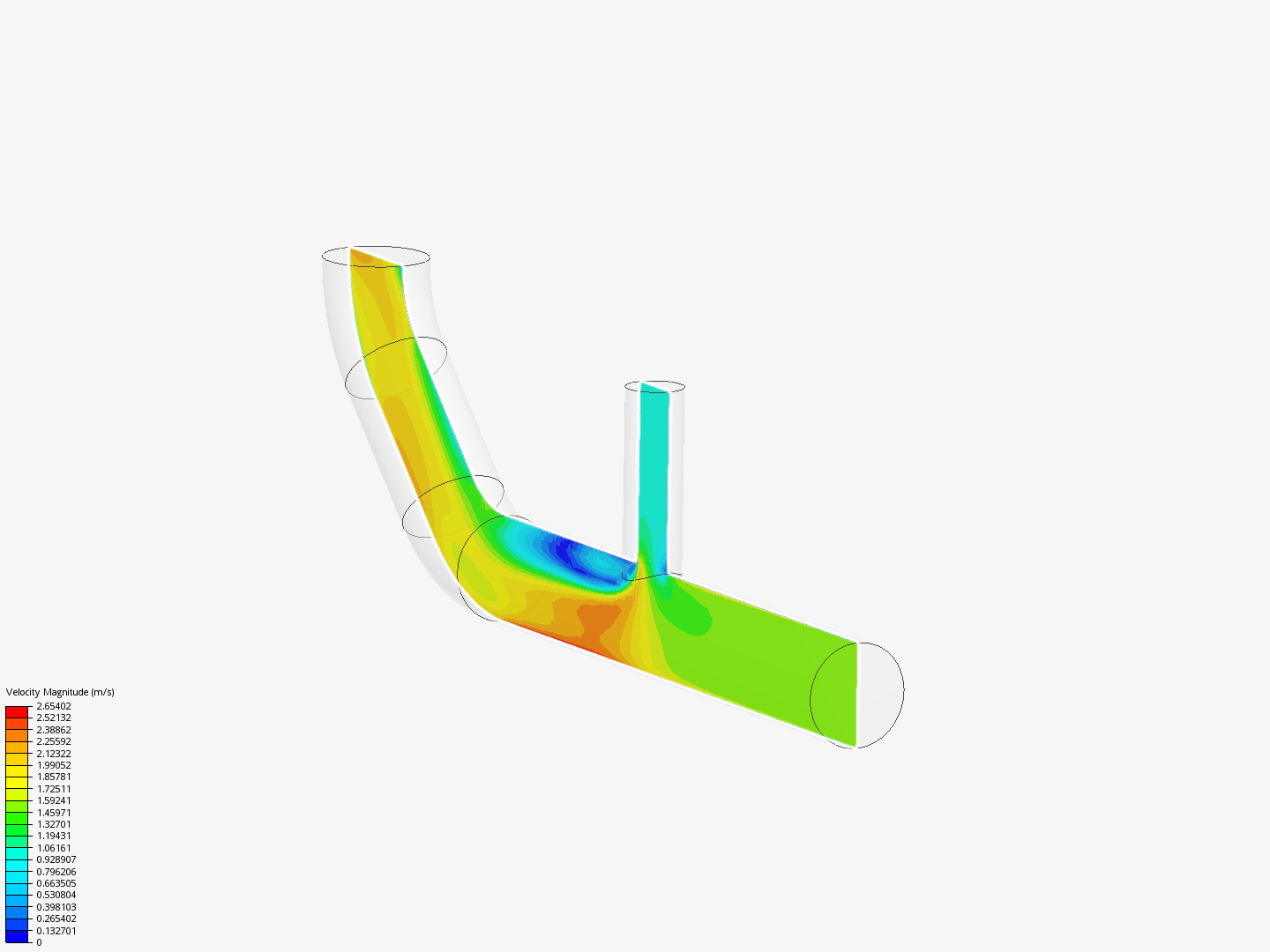 Tutorial 2: Pipe junction flow image