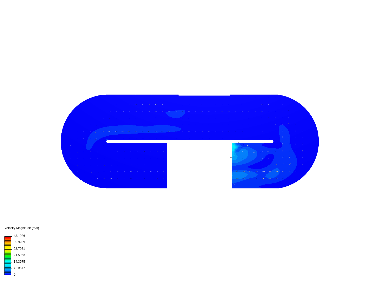 Plain horizontal pipe image