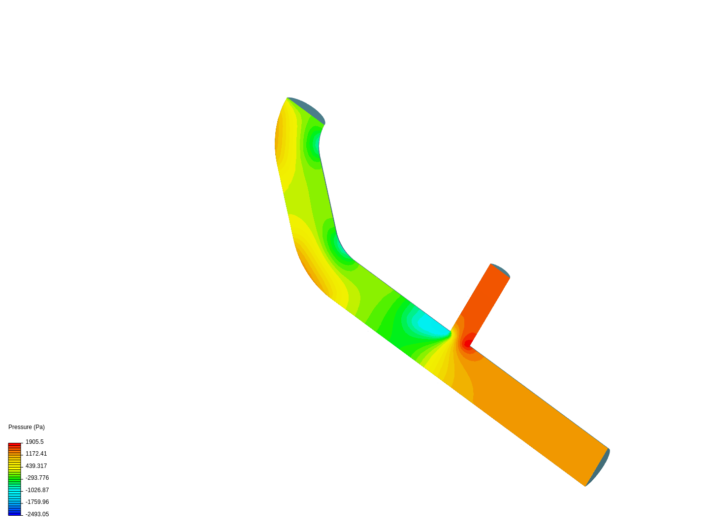 Tutorial 2: Pipe junction flow image