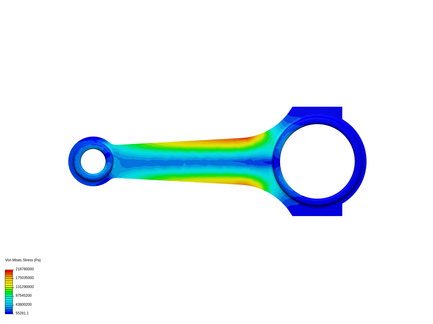 Tutorial 1: Connecting rod stress analysis image