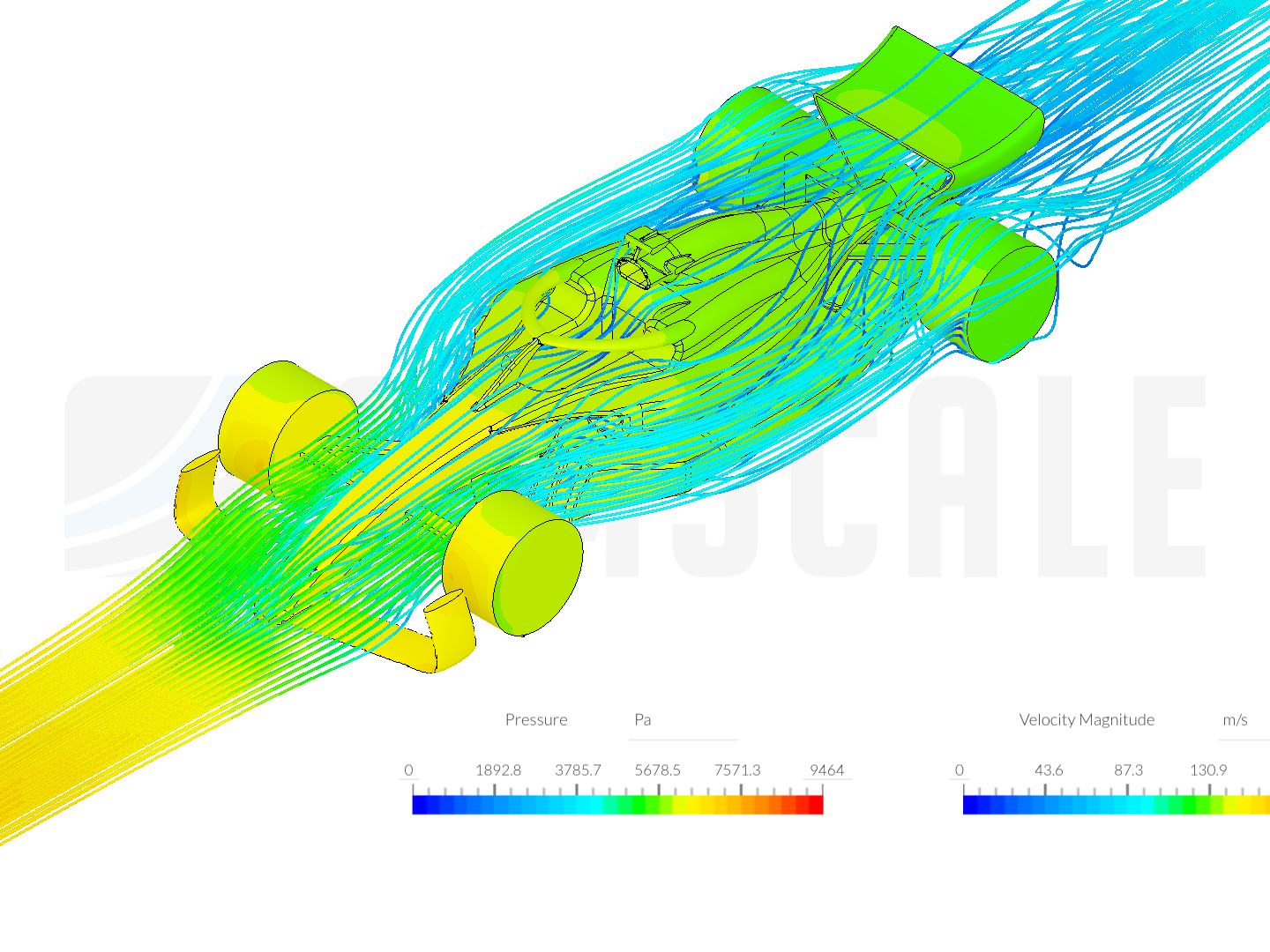 Formula 1 aerodynamic forces by earodriguezm SimScale