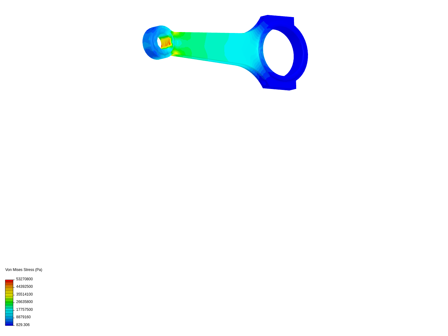 Tutorial 1: Connecting rod stress analysis image