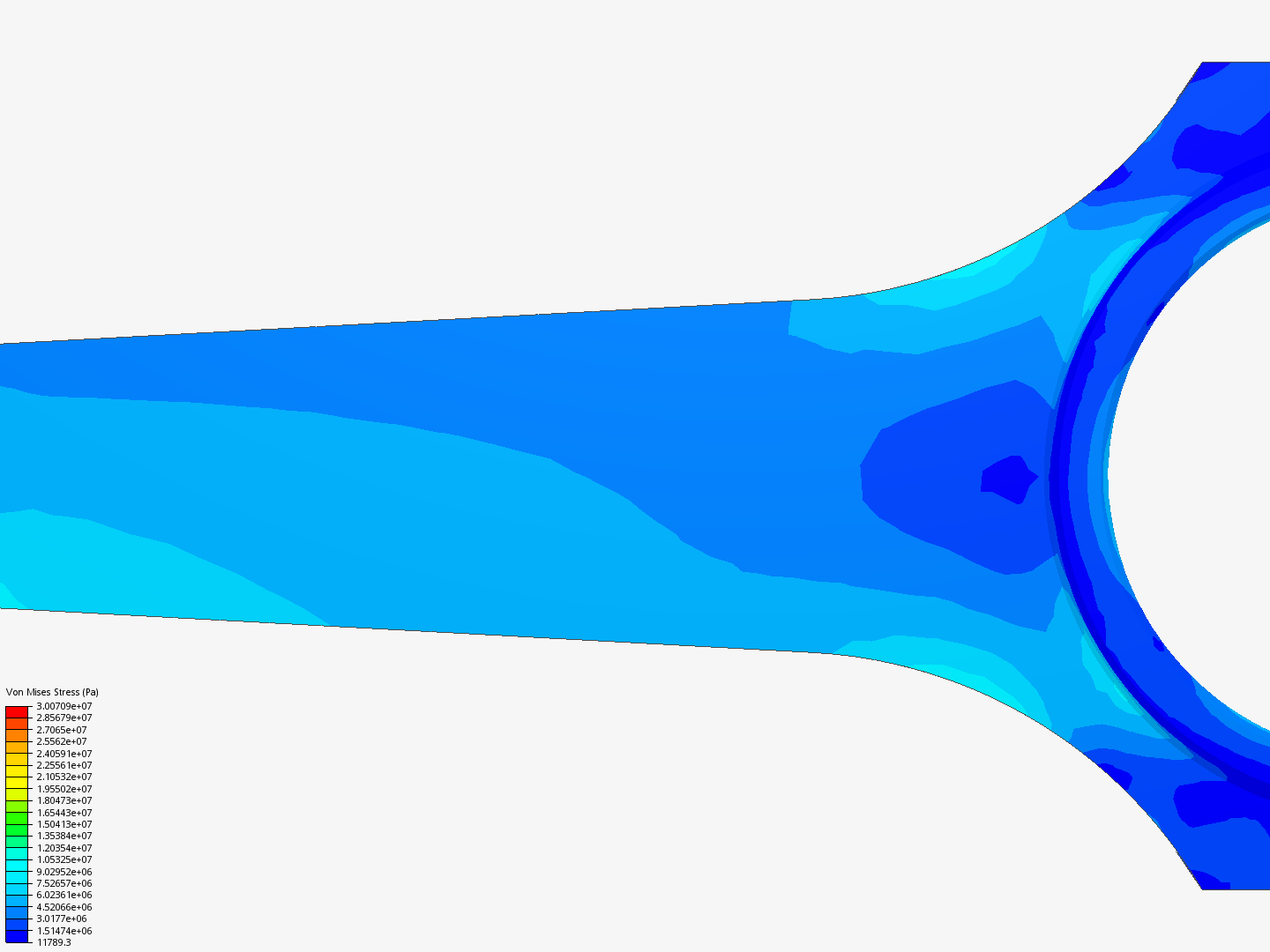 Tutorial 1: Connecting rod stress analysis image