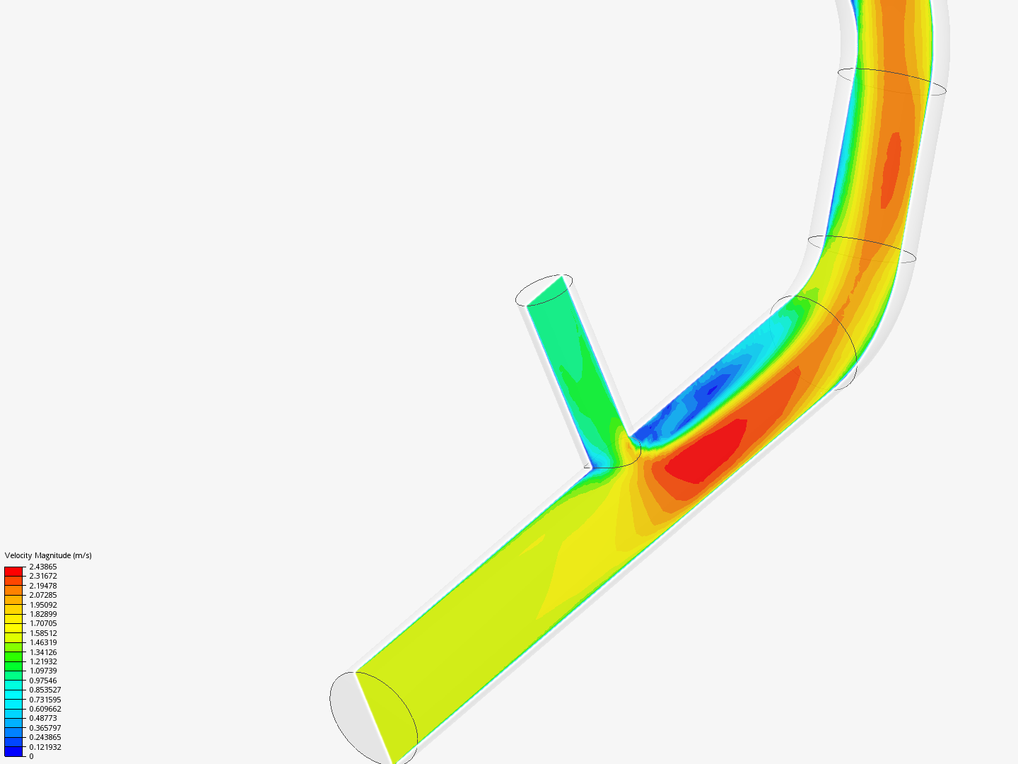 Tutorial 2: Pipe junction flow image