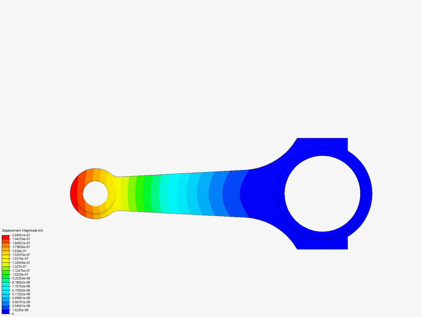 Tutorial 1: Connecting rod stress analysis image