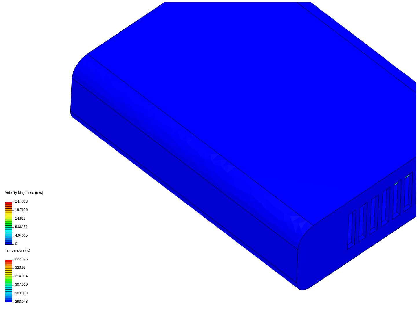 Advanced Tutorial: Thermal Management of an Electronics Box using CHT image