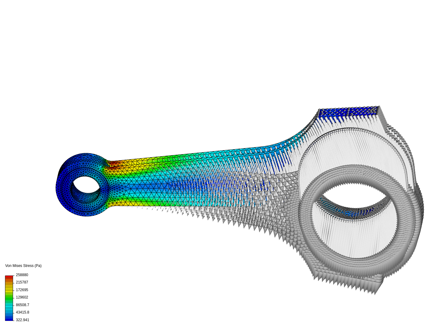 Tutorial 1: Connecting rod stress analysis image