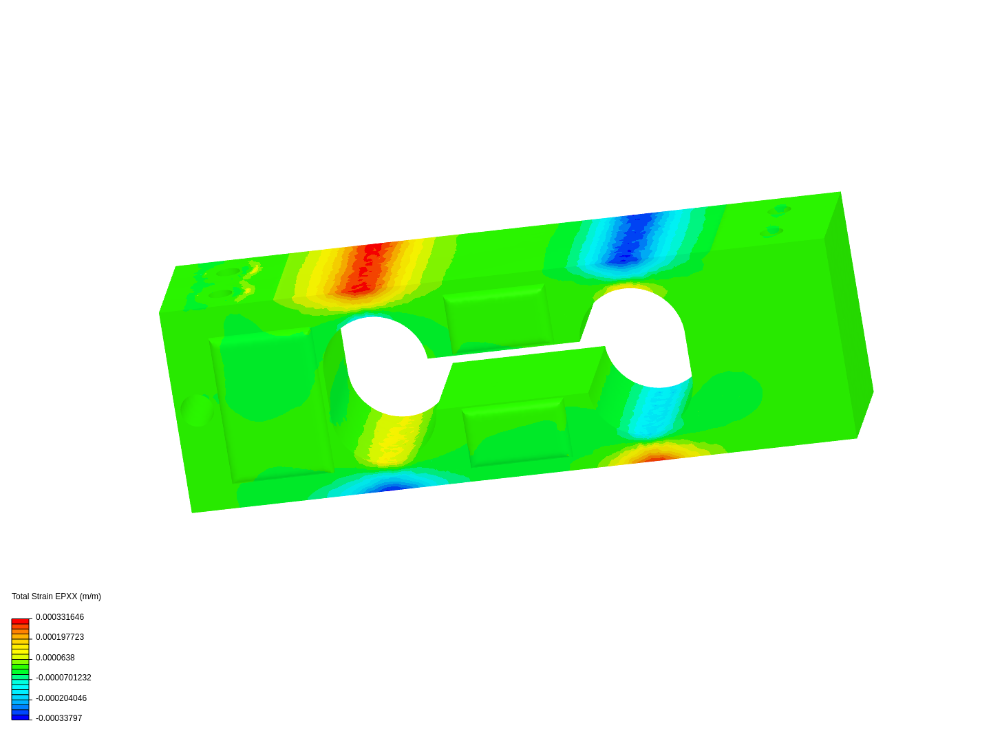 Load cell deflection image