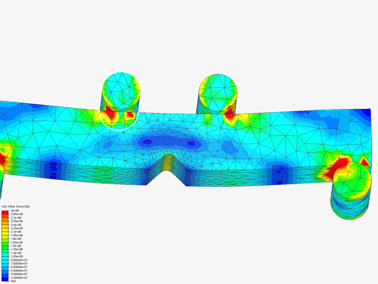 Test Setup for 4 point Bending image