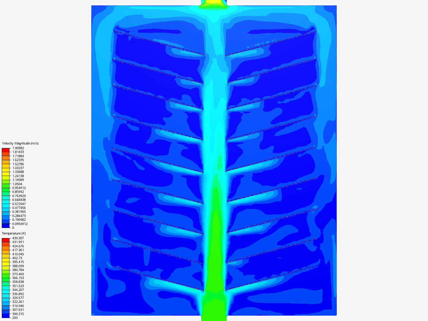 Angle of baffle image