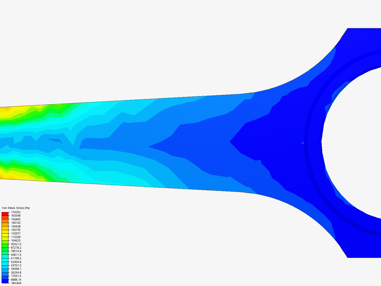 Tutorial 1: Connecting rod stress analysis image