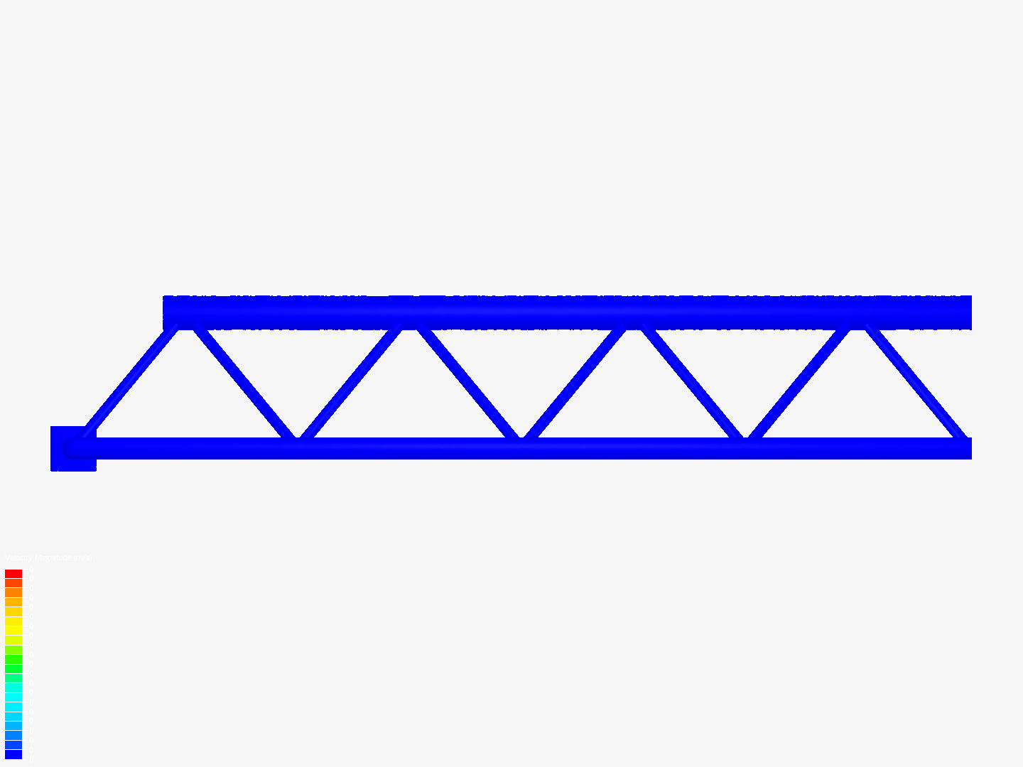 Tutorial - Linear static analysis of a crane image