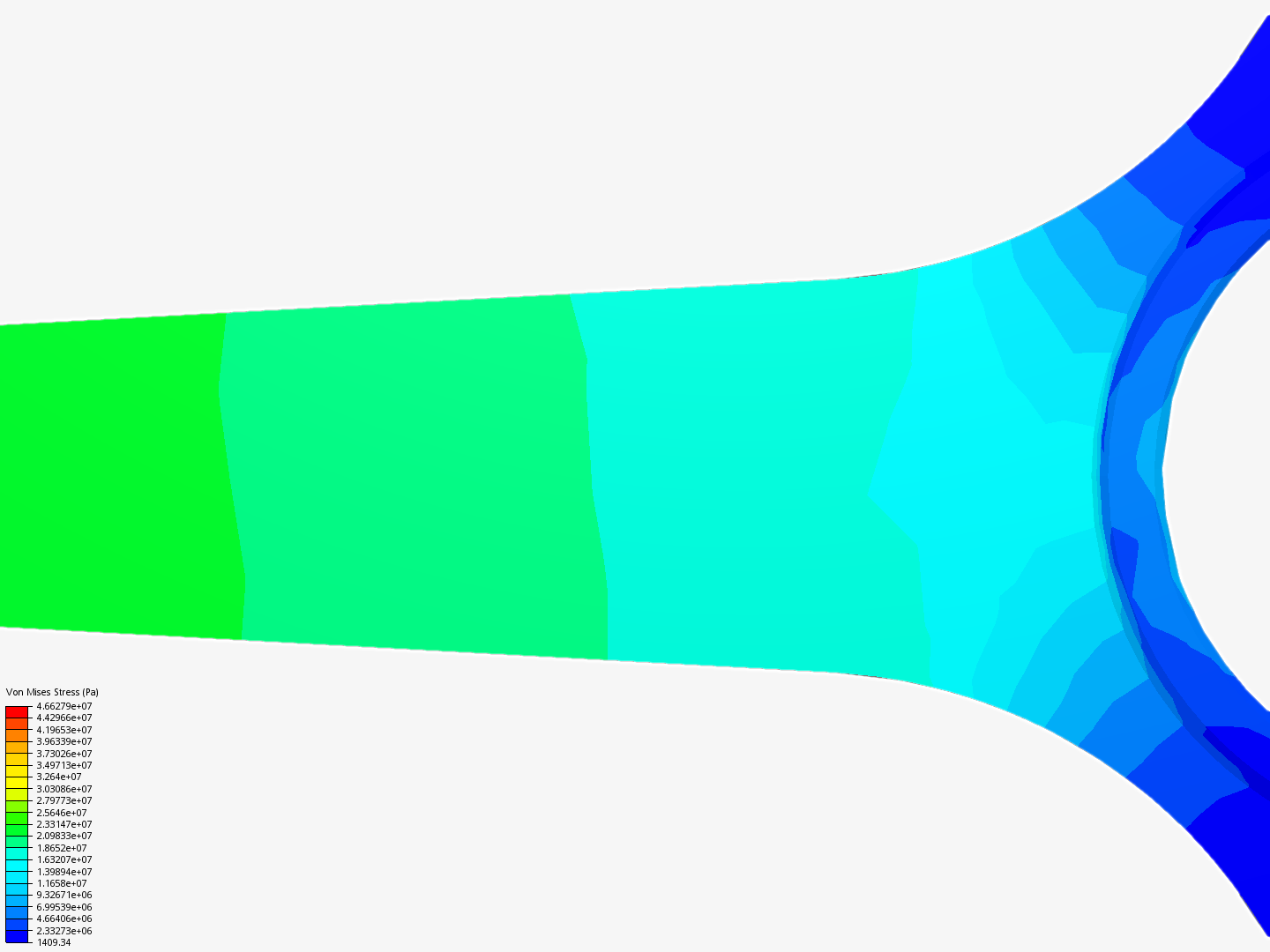 Tutorial 1: Connecting rod stress analysis image