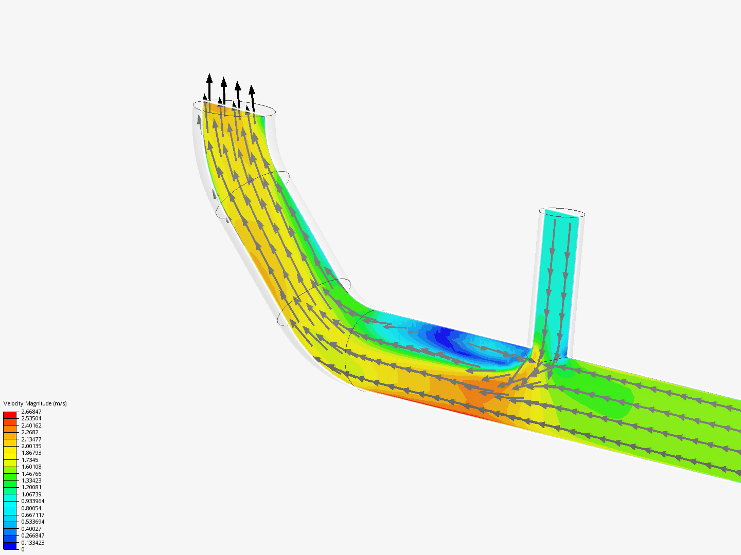 Tutorial 2: Pipe junction flow image