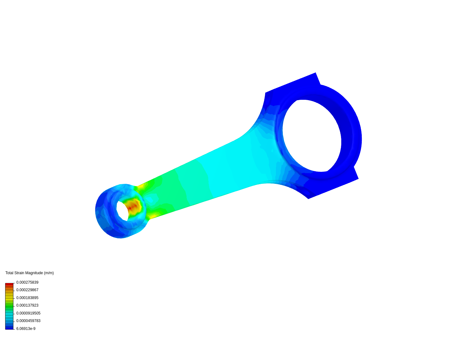 Tutorial 1: Connecting rod stress analysis image