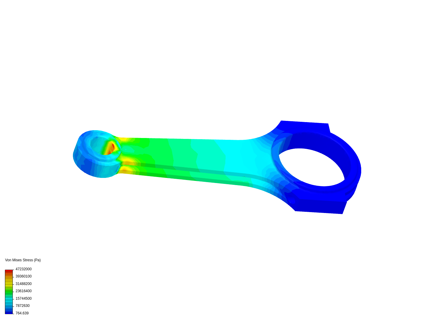 Tutorial 1: Connecting rod stress analysis image