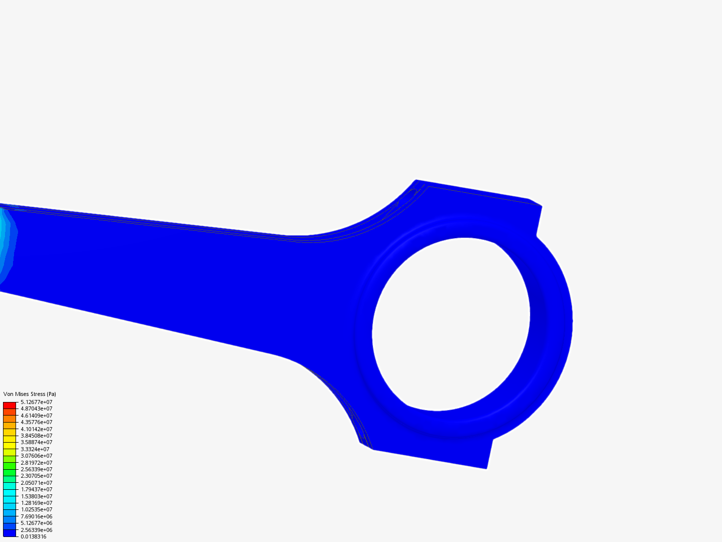 Tutorial 1: Connecting rod stress analysis image