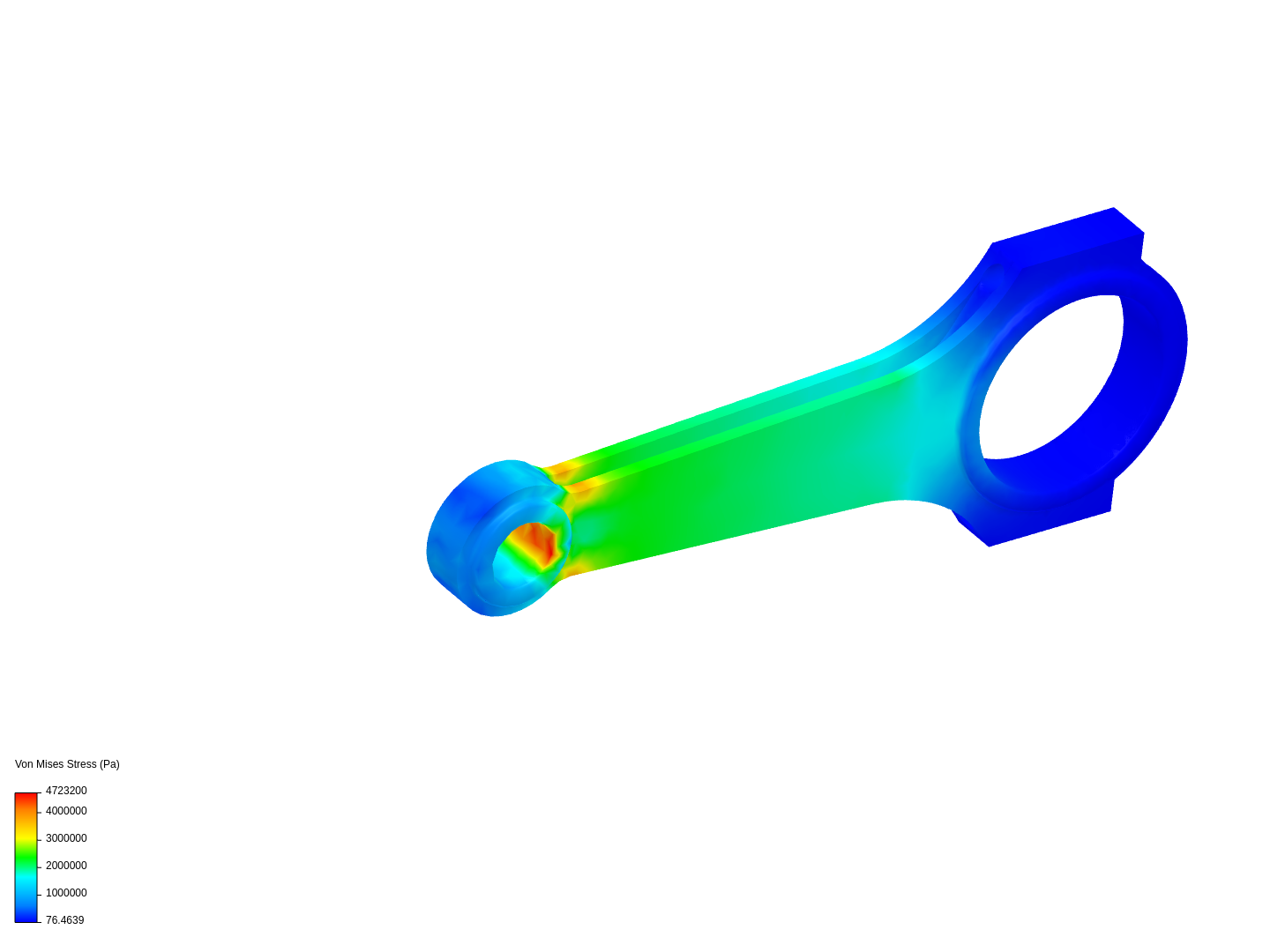 Tutorial 1: Connecting rod stress analysis image