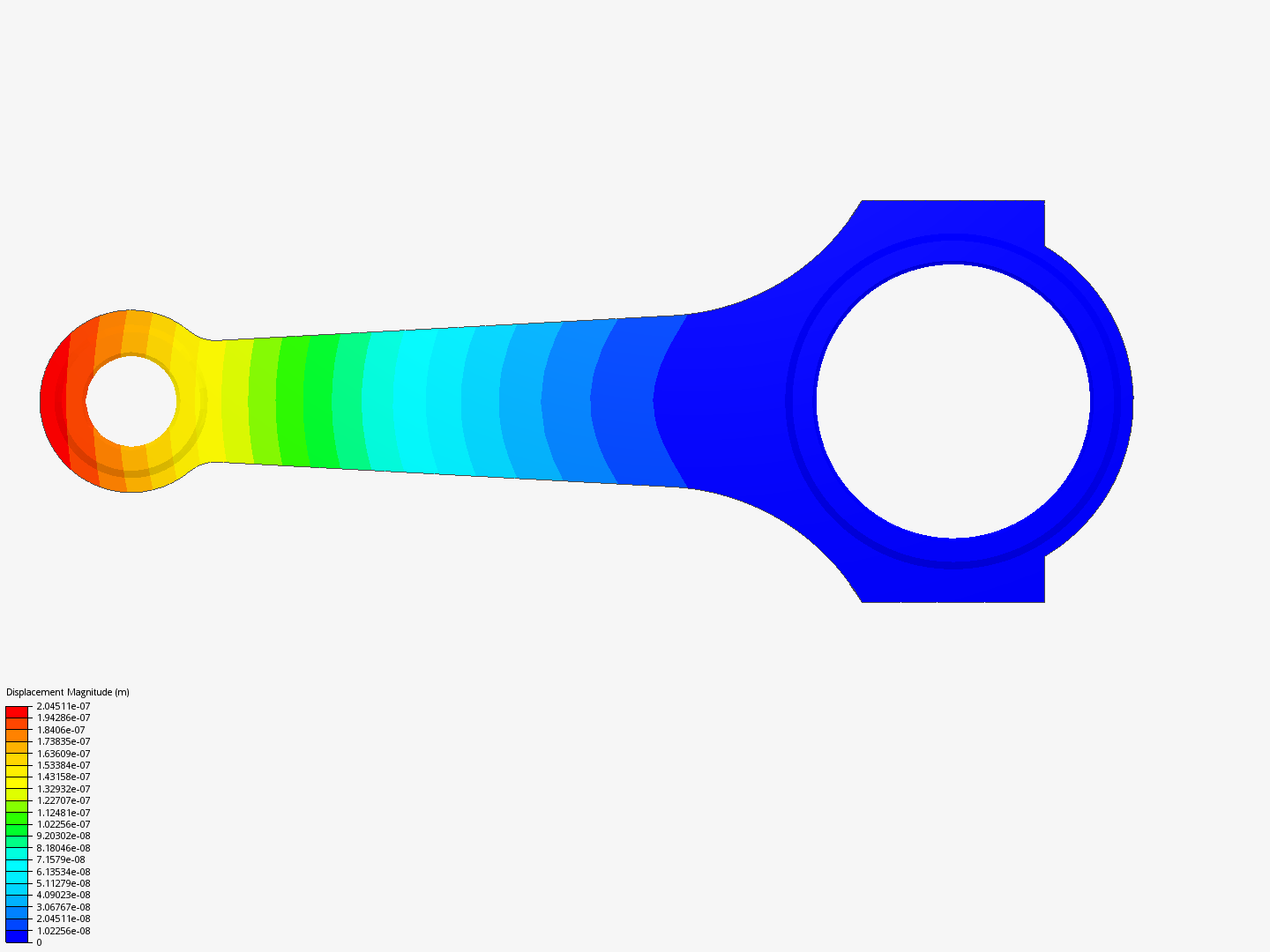 Tutorial 1: Connecting rod stress analysis image