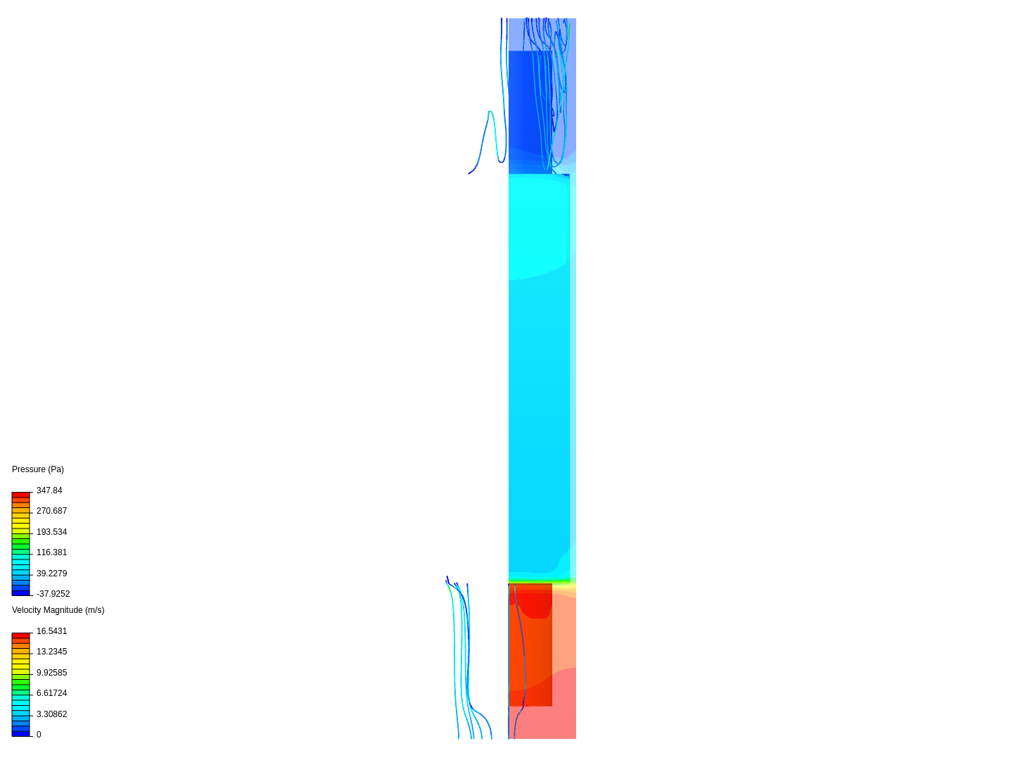 CFD Simulation Double stack Arrangement image