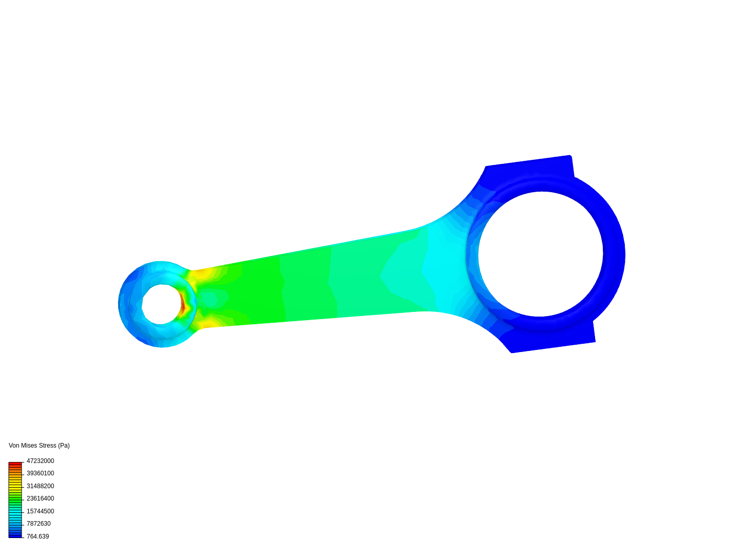 Tutorial 1: Connecting rod stress analysis image