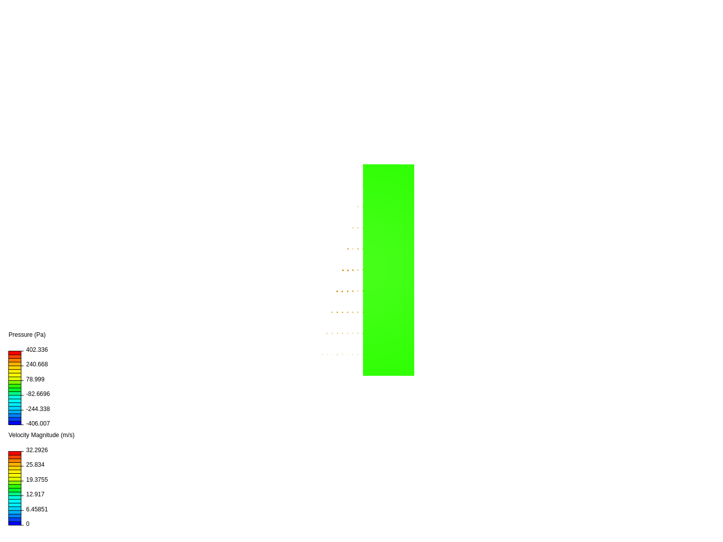 force cal 10 degree full ship diff hex mesh image