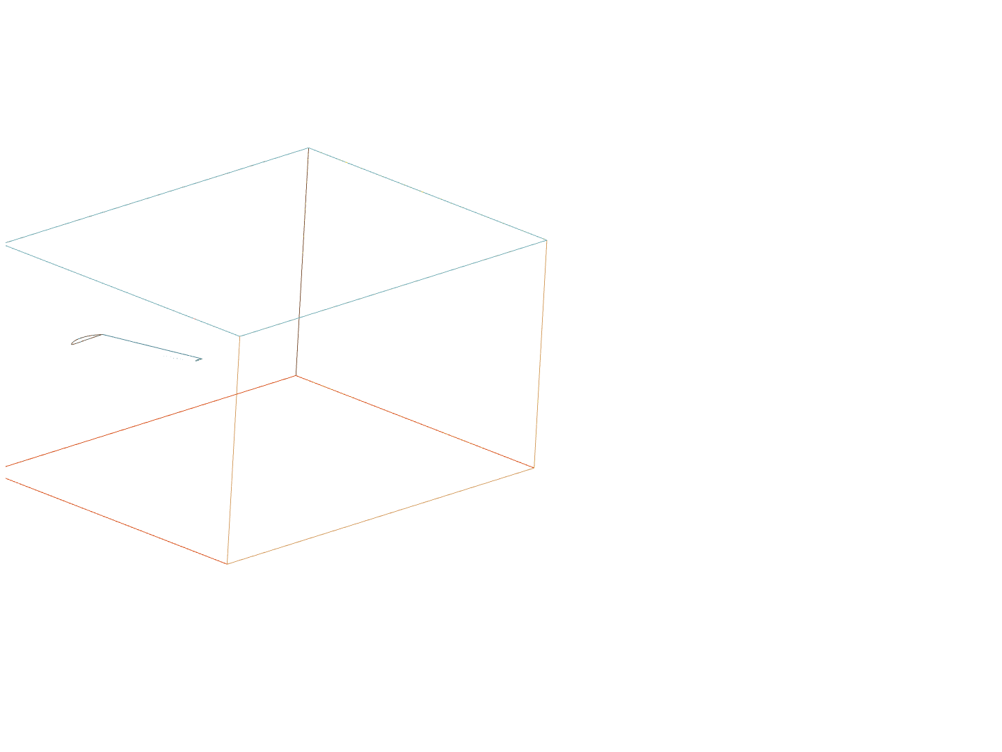 normal wing at 0 at 60m/s image