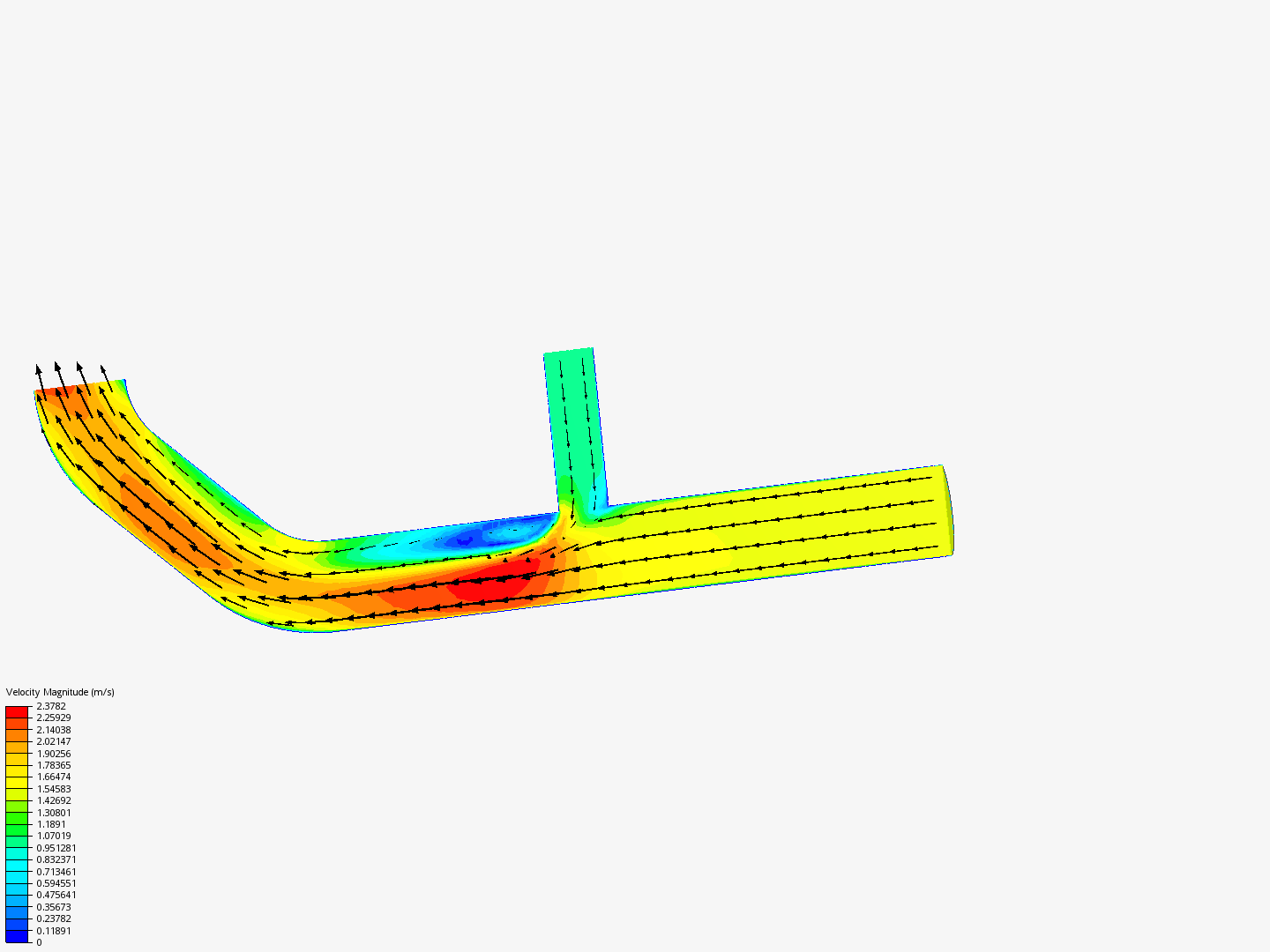 Tutorial: Pipe junction flow image