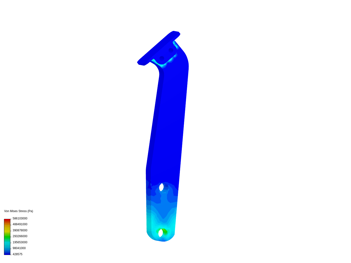 brake pedal - static structural image