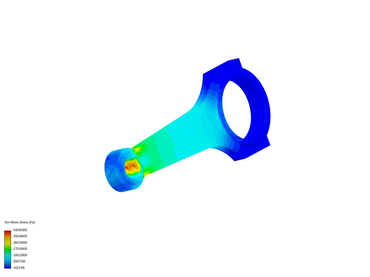 Tutorial 1: Connecting rod stress analysis image