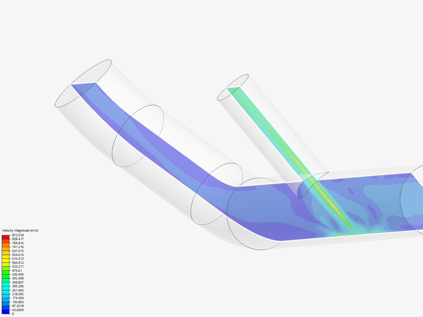 Tutorial 2: Pipe junction flow image