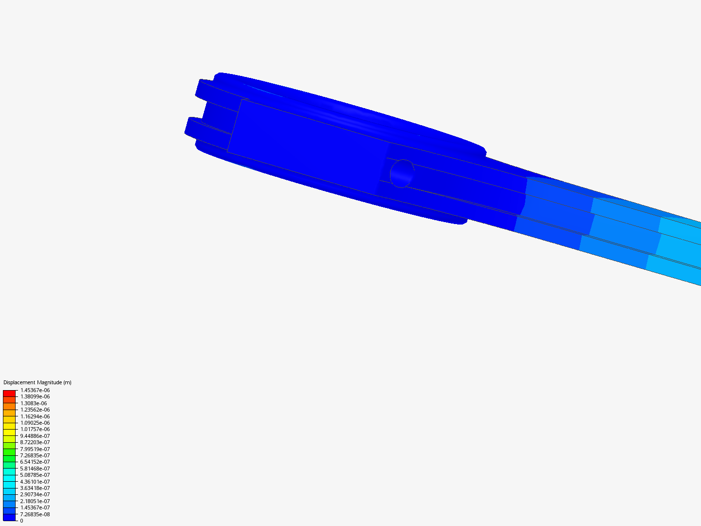 Connecting rod stress analysis image